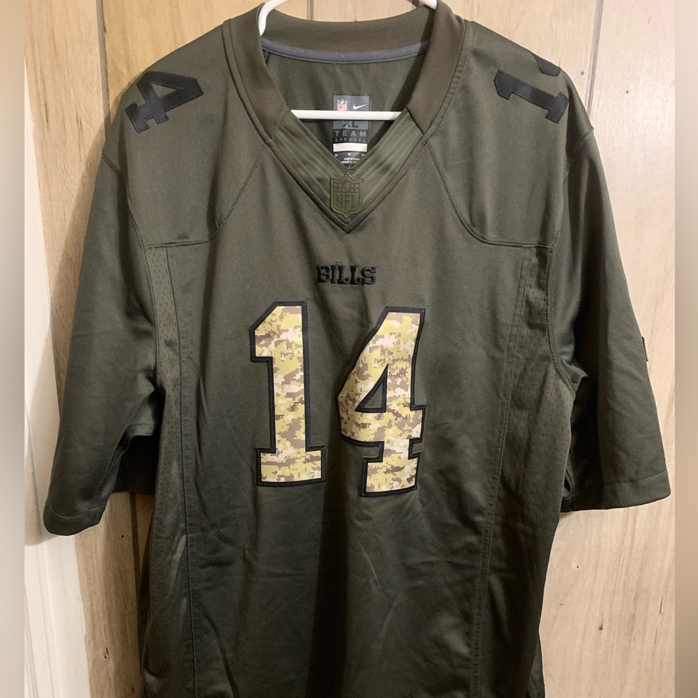 Buffalo Bills #14 Authentic salute your service jersey.